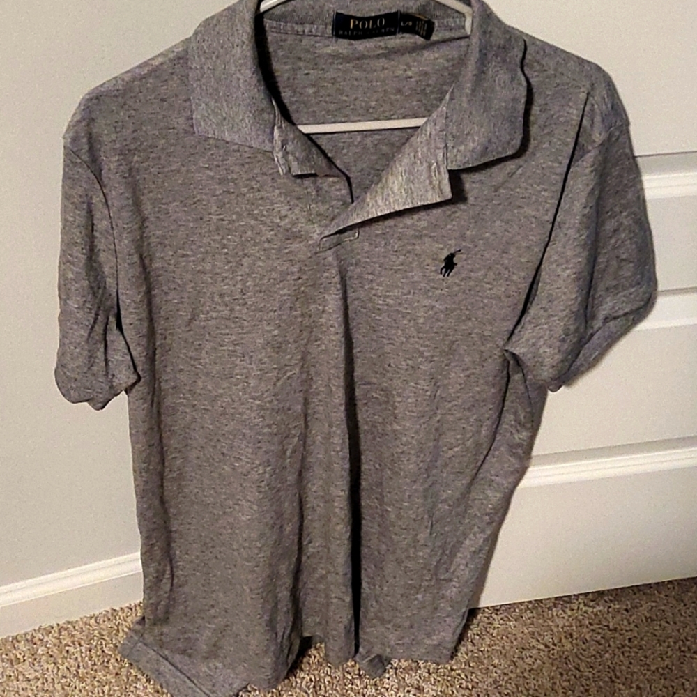 Men's Grey Polo Shirt